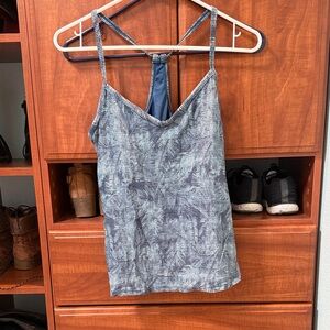 Carve Designs Blue and Gray Camisole